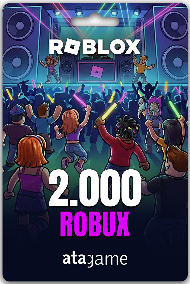 Roblox 2000 Robux - 1