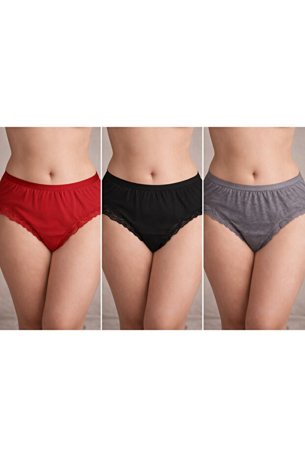 6-Piece Plain Model Panties