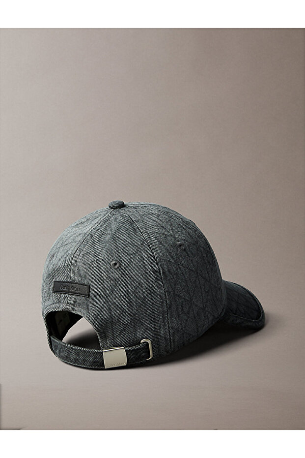 Kadın Denim Emblem Burnout Şapka - 2