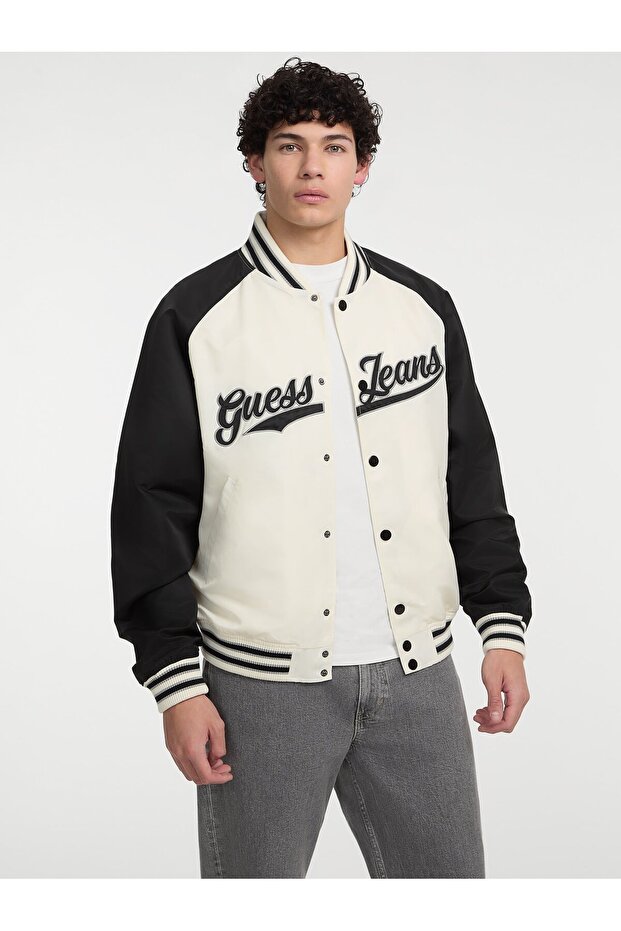 Jeans Raglan Erkek Bomber Ceket - 4