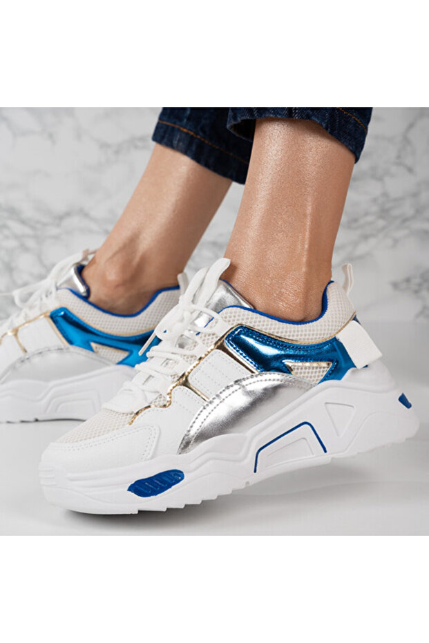 Layla eco-leather sneakers - 1