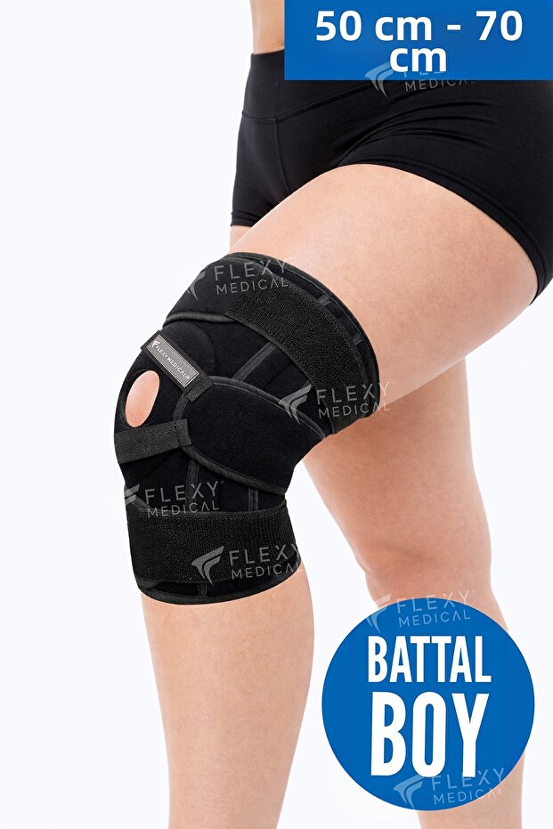Battal Boy Patella and Ligament Supported Knee Brace Meniscus. Cross Ligament Joint Support Reduces Pain