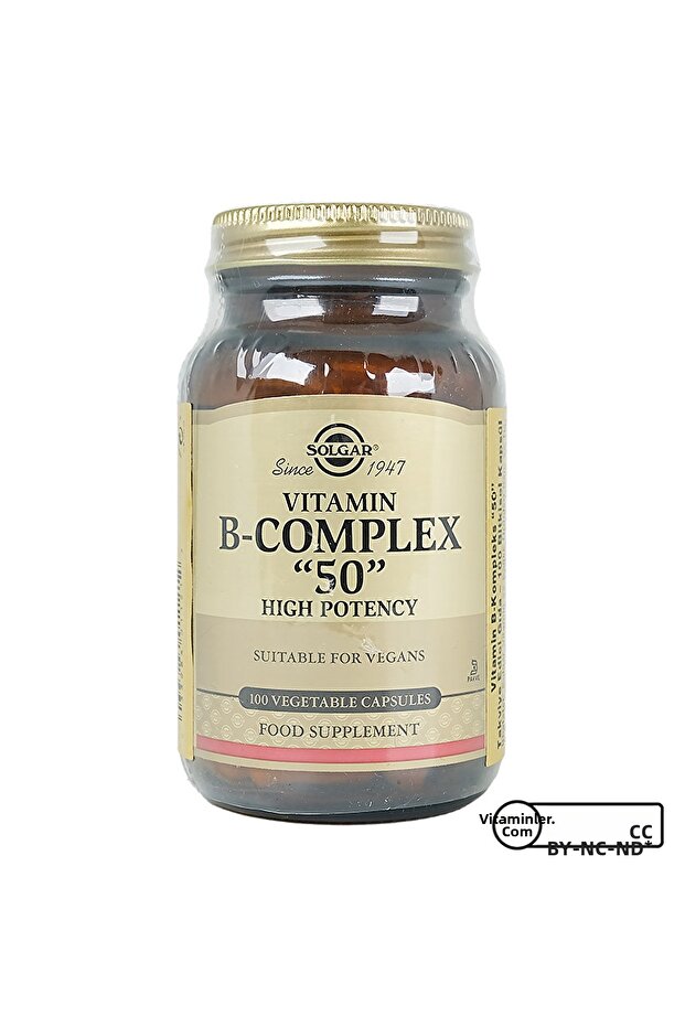 فيتامين ب-مجمع 50 100 كبسولة - 1