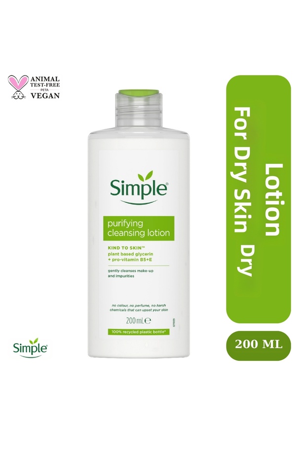 Kind to Skin Purifying No-Rinse Makeup Removal Lotion for Sensitive Skin - 200 ml