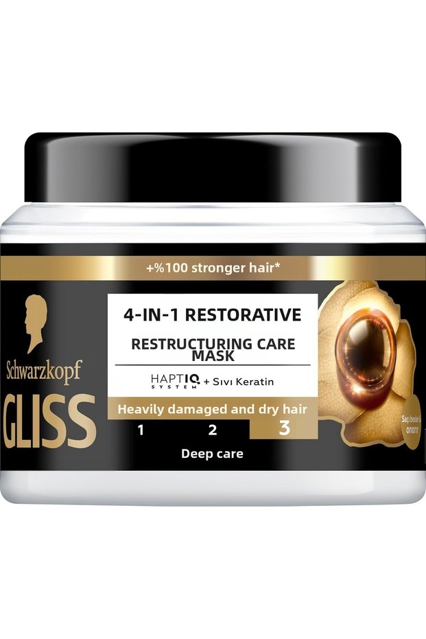 Gliss Ultimate Repair Hair Care Mask 400ml, Very Damaged and Dry Hair