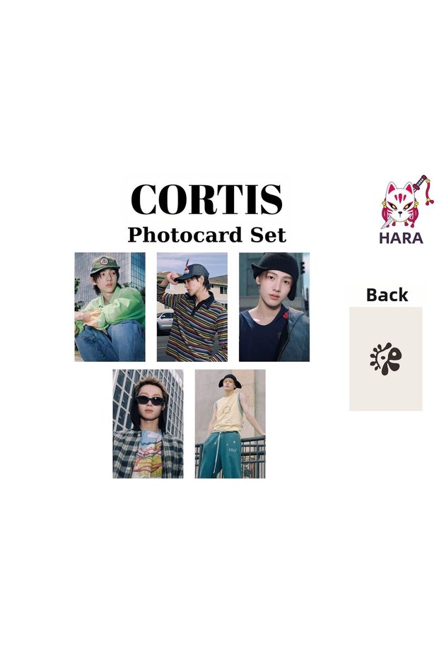Cortis Color Outside the Lines Album Photocard Set (5 Pcs) Fanmade V3
