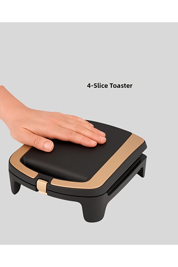 محمصة خبز مع تحكم في الحرارة بسعة 4 شرائح - 3