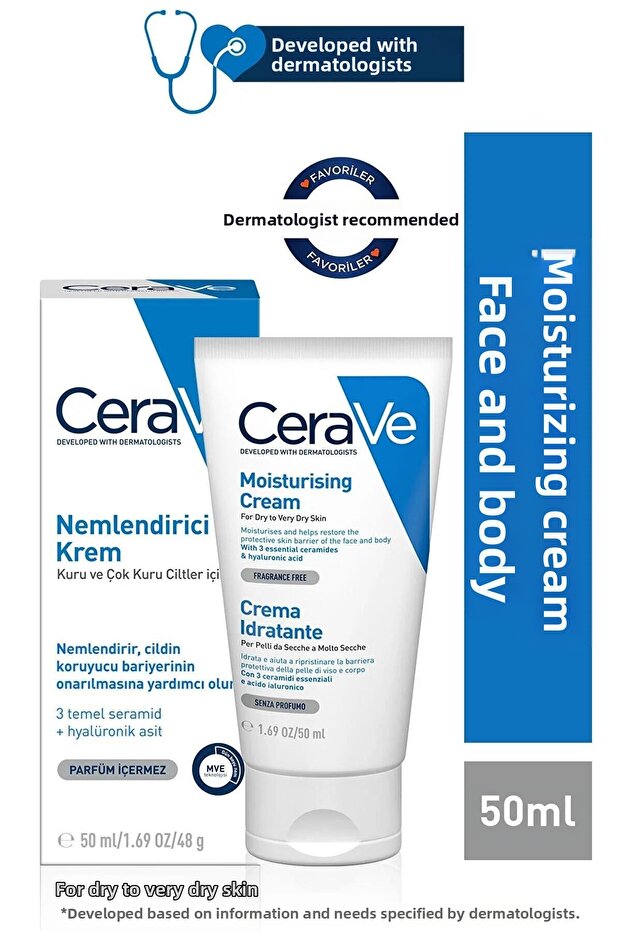 Moisturizing Cream Dry and Very Dry Skin 50 ml