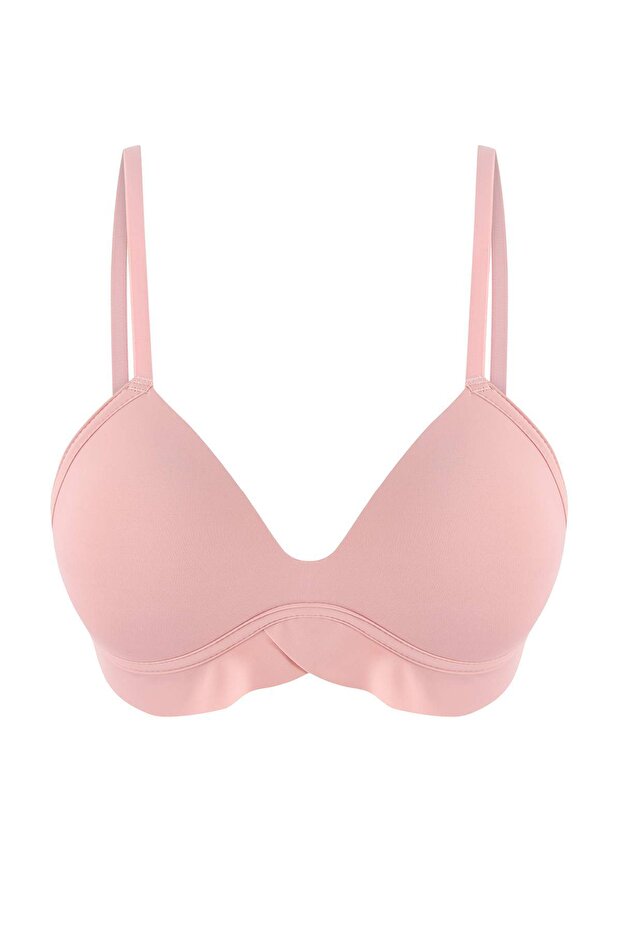 Teen Siyah-Çok Renkli 2'li Kaplı T-Shirt Bra Örme Sütyen THMSS26SU00003 - 3