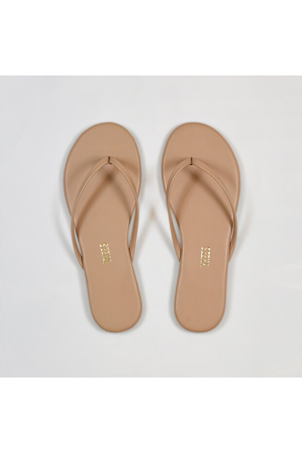 Krem Kadın Terlik TK-2011 - 1