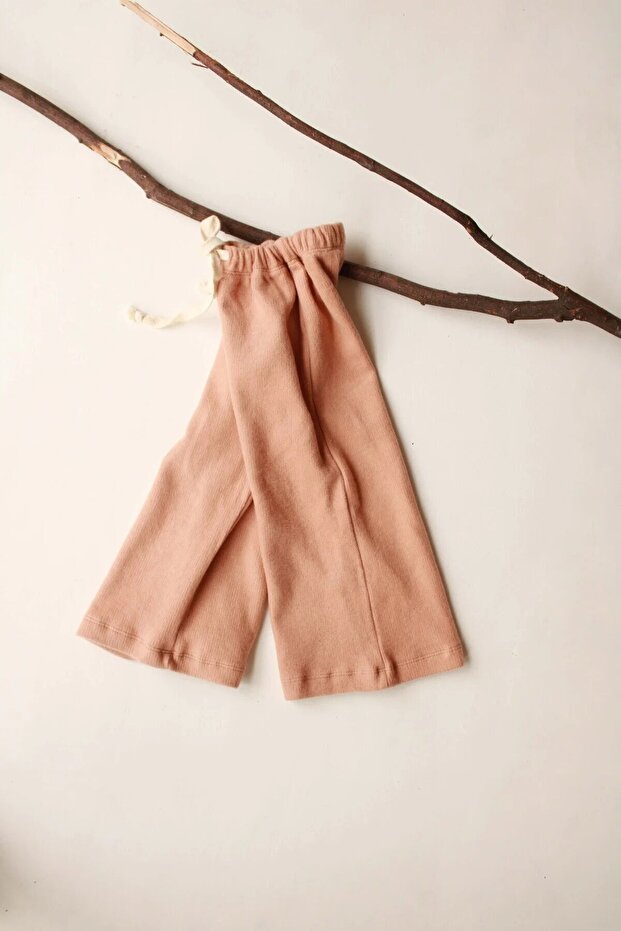 Taba Polarlı Pantolon - 5