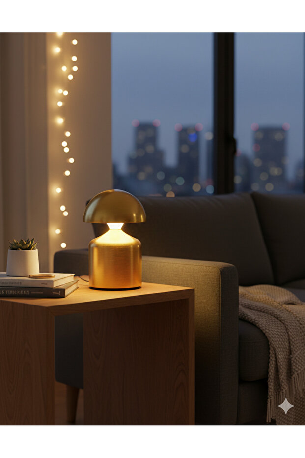 Mini Mantar Masa Üstü Led - 1