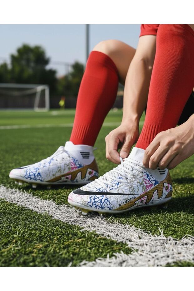 Air Unisex Sock Football Cleats for Turf and Grass