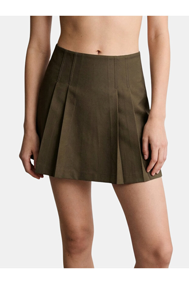 Pileli Mini Şort Etek NS013 - 1