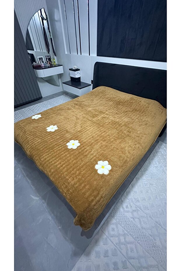 195*215 بطانية ويلسوفت-صوف مزدوجة
