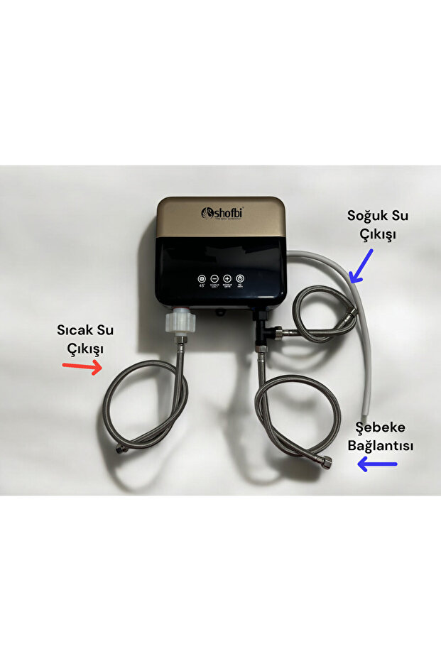 Akıllı Lavabo Şofbeni SH-4S Gri - 3