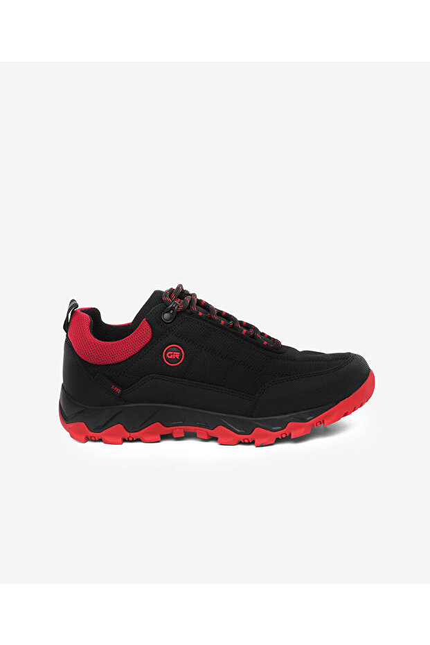 Women's Black Red Waterproof Outdoor Shoes 5K2Ga00171