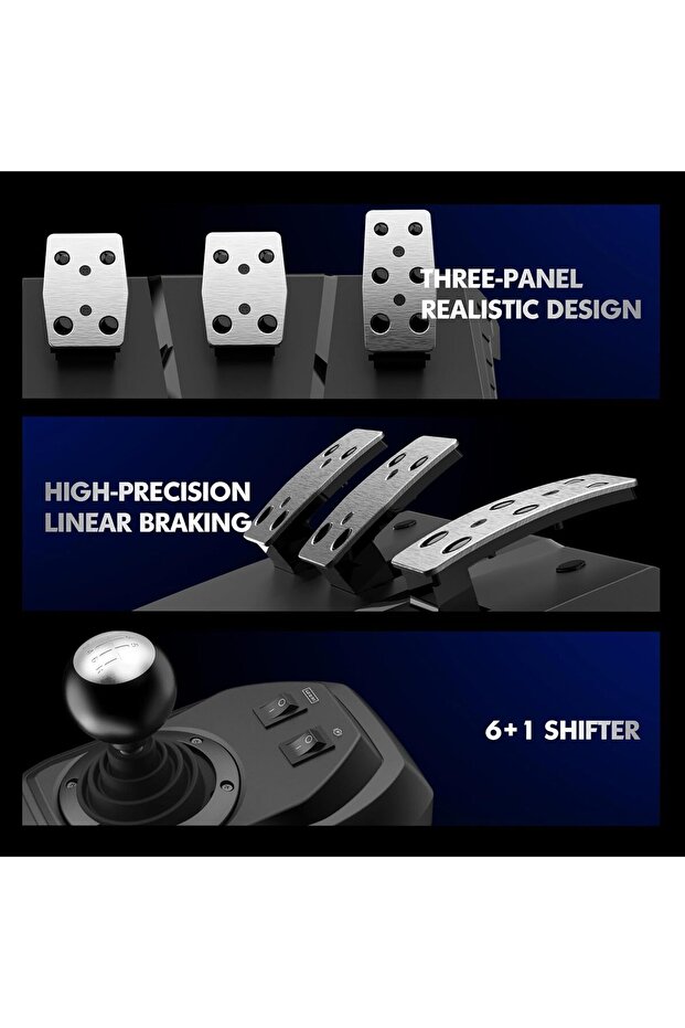 عجلة قيادة V9 Racing مزودة بتقنية التغذية الراجعة للقوة - 5