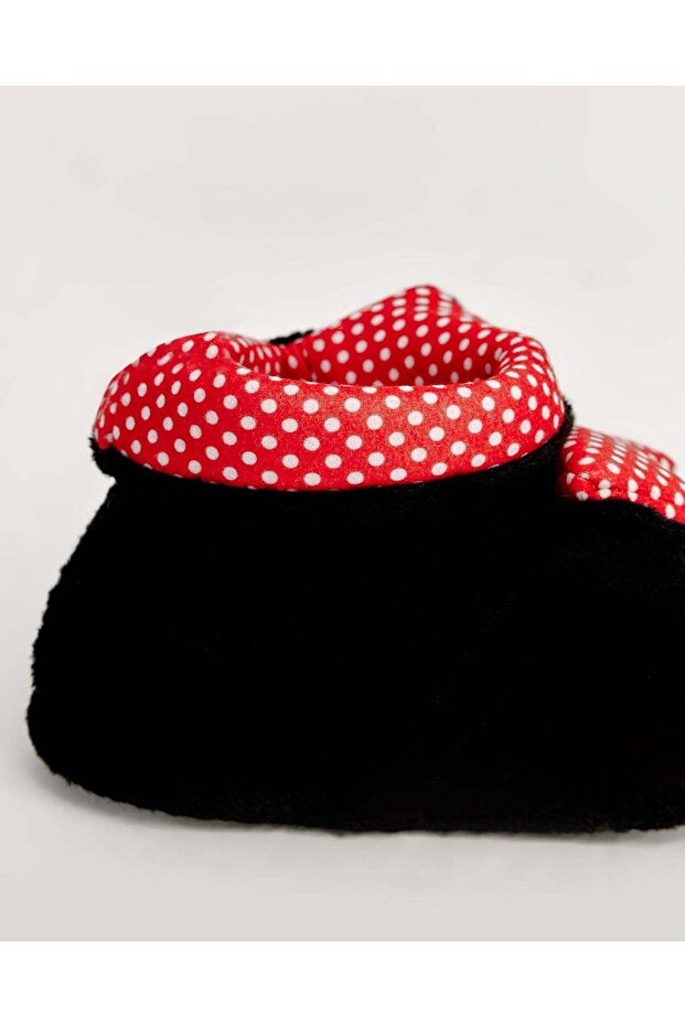 Kadın Kırmızı Kurdeleli Panduf - PUNY - 4