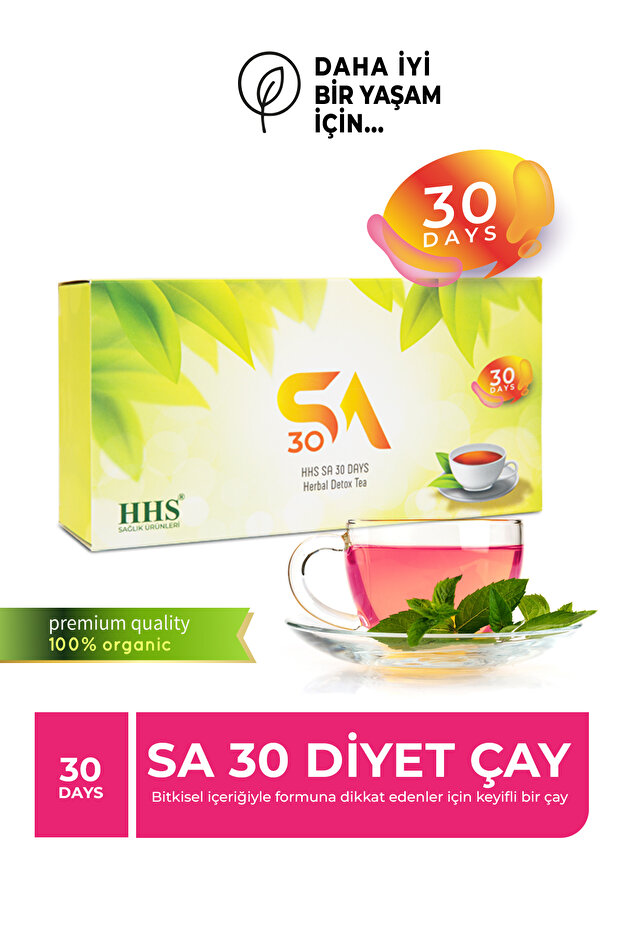 Sa 30'lu Bitkisel Diyet & Detoks Çayı – Form Çayı - 1