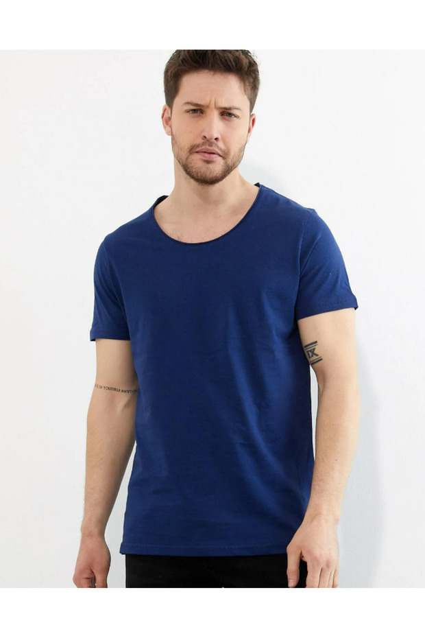 Ανδρικό μπλουζάκι Crew Neck Basic - 5