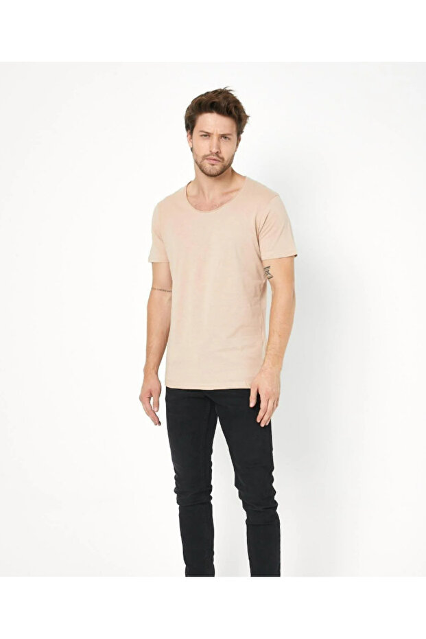 Ανδρικό μπλουζάκι Crew Neck Basic - 6