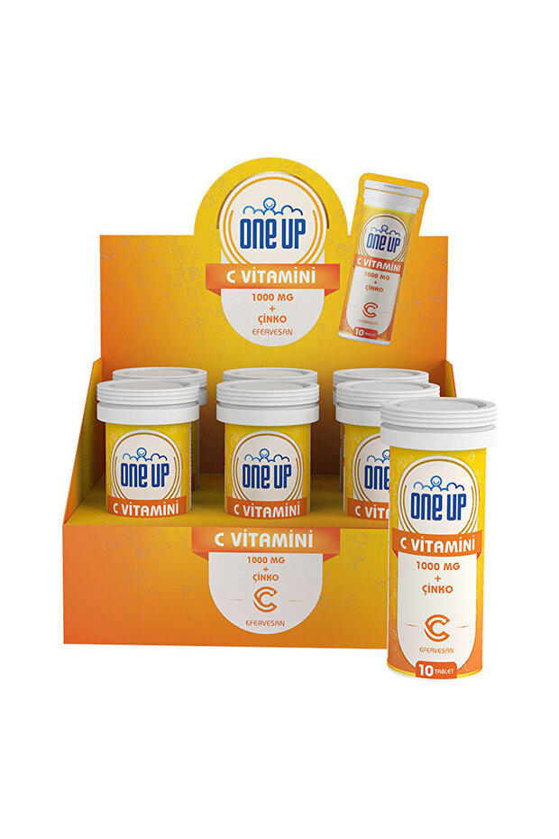 C Vitamini + Çinko 10 Efervesan Tablet 6'lı Kutu - 3