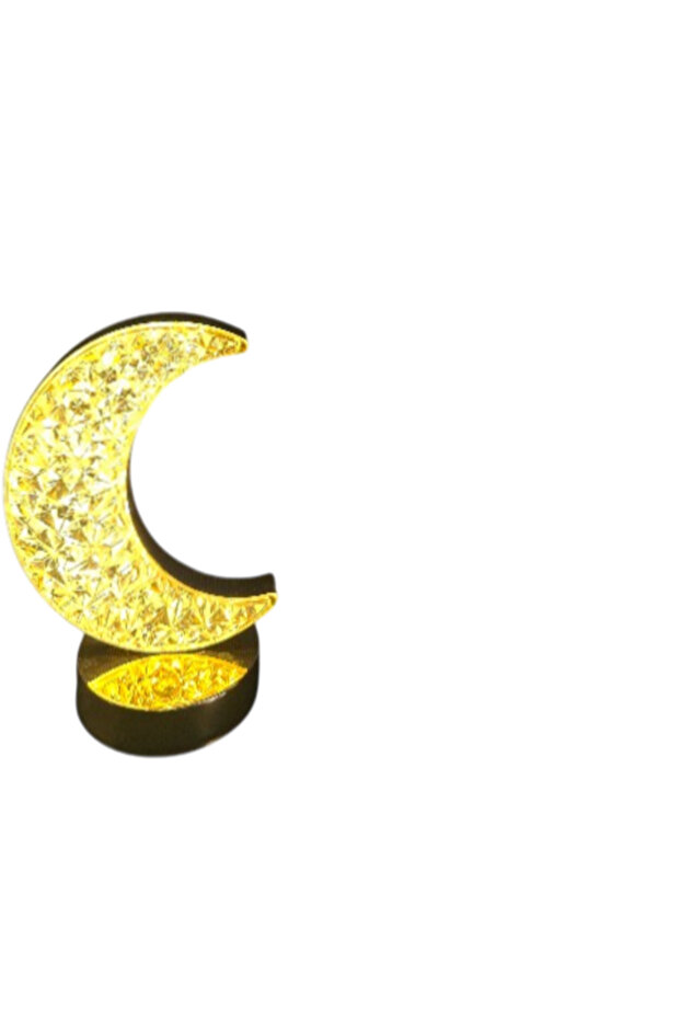 Decorative Moonlight Crescent Table Lamp - 2