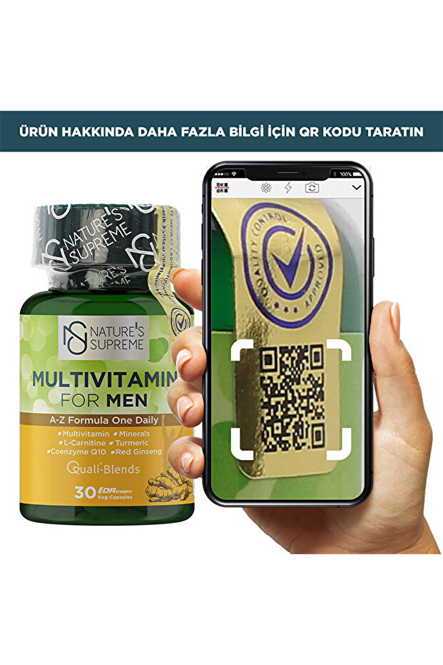 Multivitamin for Men 30 Kapsül - 5