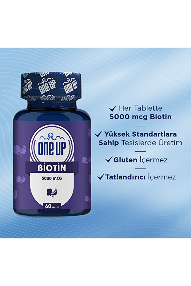 Biotin 5000 Mcg 60 Tablet - 2