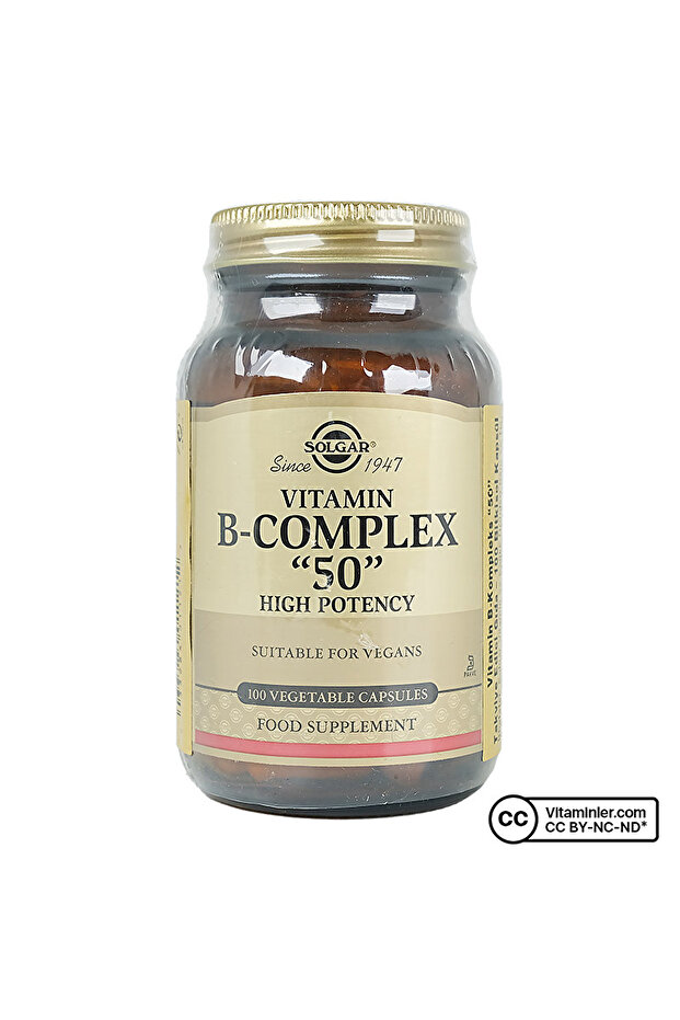 Vitamin B-Complex 50 100 Kapsül - 1