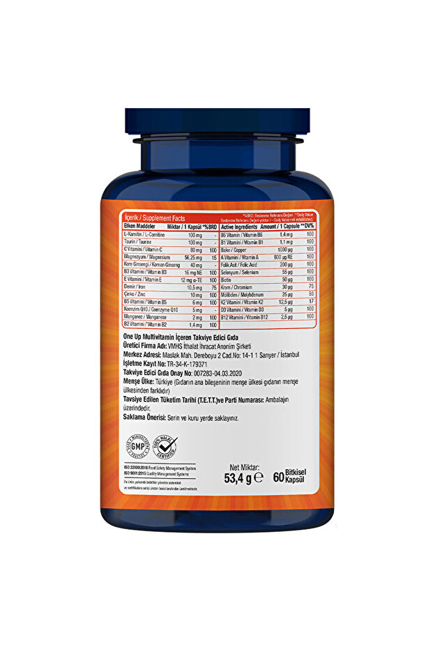 Multivitamin Enerji 60 Kapsül - 3