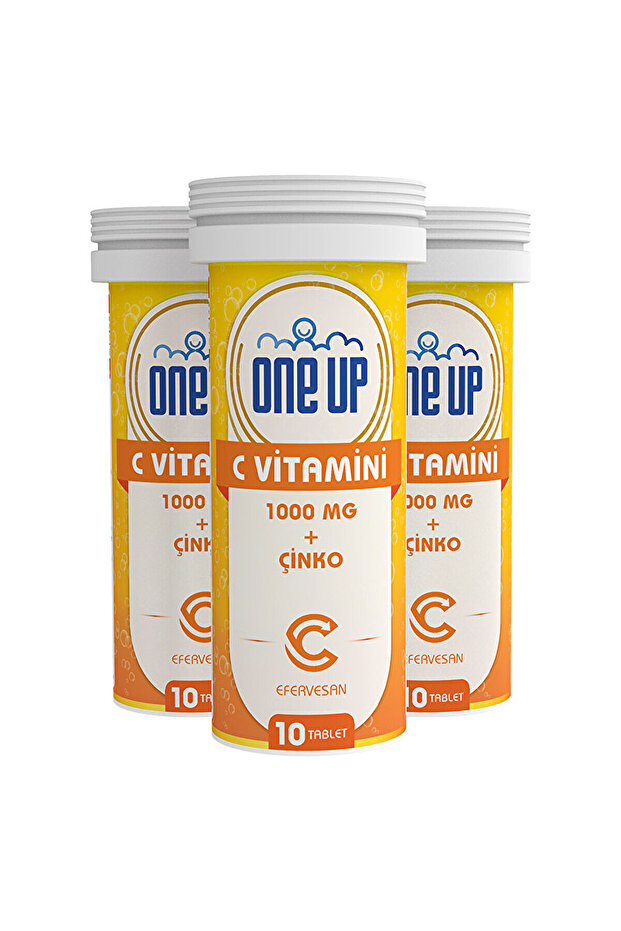 C Vitamini + Çinko 10 Efervesan Tablet 6'lı Kutu - 4
