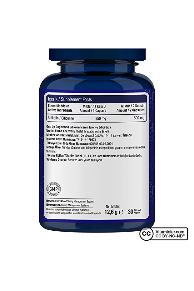 Cognimind Sitikolin 30 Kapsül - 3