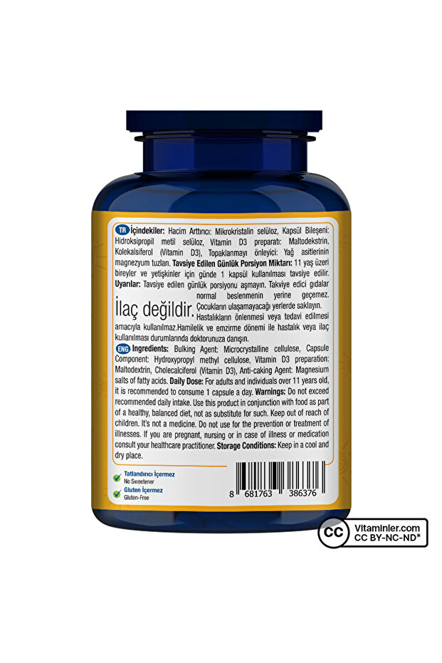 D Vitamini 1000 IU 100 Kapsül - 5