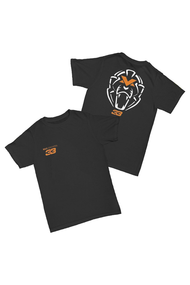 Max Verstappen 33 Printed Black T-shirt