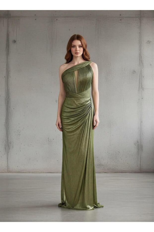 6172SIM SİMLİ ELBİSE - 1