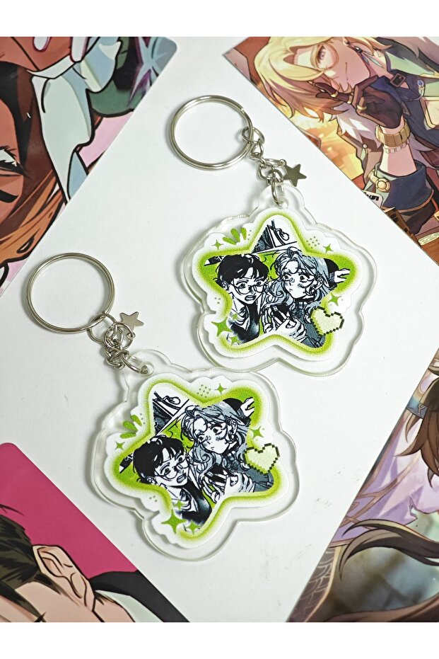 The Guy She Was Interested in Wasn'T a Guy at All Bag Charm / Keychain (1 Piece)