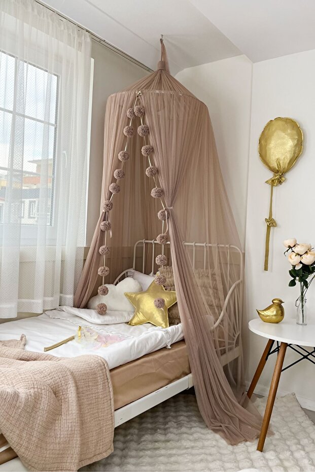 Tül Cibinlik Basic Mink - 1