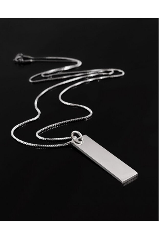 Çelik Plaka Kolye FT2269GM - 3