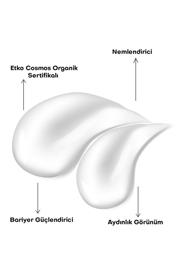Organik Cicavera Prebiyotik Nemlendirici Krem 50 ml - 2