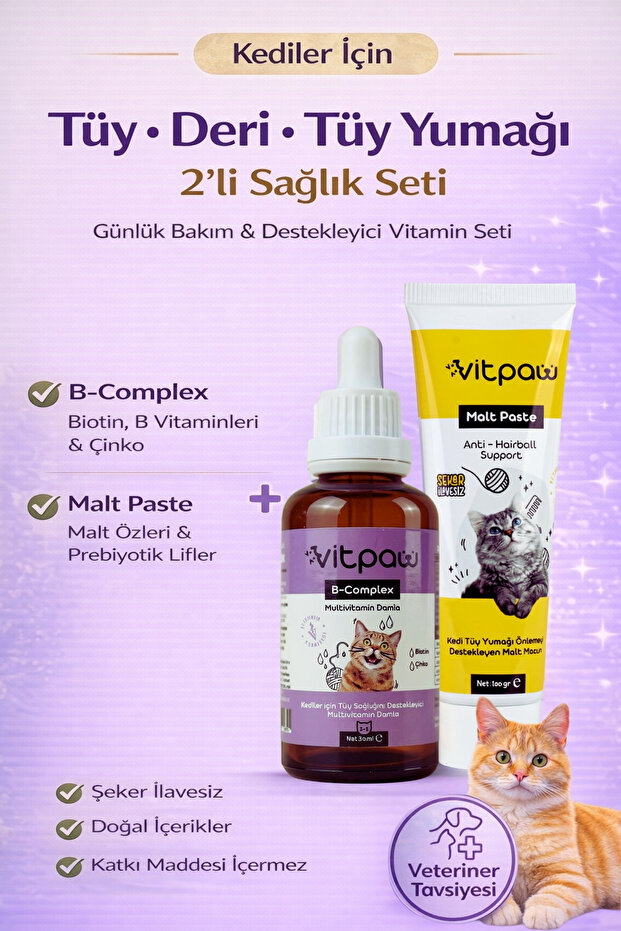 Günlük Kullanım Seti (B COMPLEX DAMLA & MALT PASTE) - 1