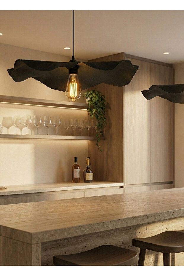 Dark Avf Siyah Sarkıt Avize 60 cm - 4