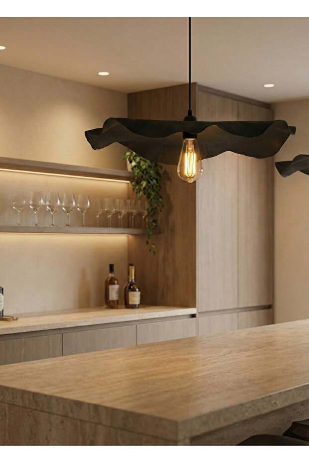 Dark Avf Siyah Sarkıt Avize 60 cm - 3