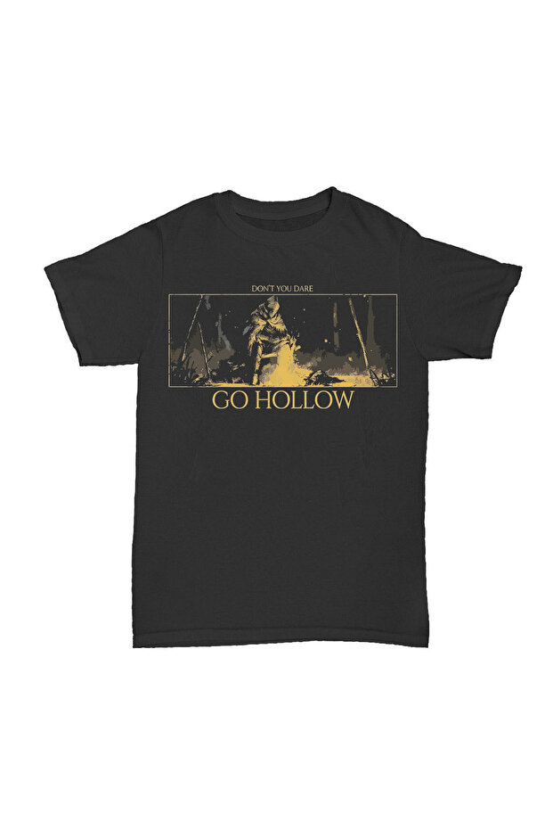 Dark Souls - Don'T You Dare Printed Cotton T-Shirt