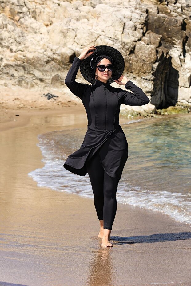 Pareo Model Design Leggings Modest Swimsuit 2230
