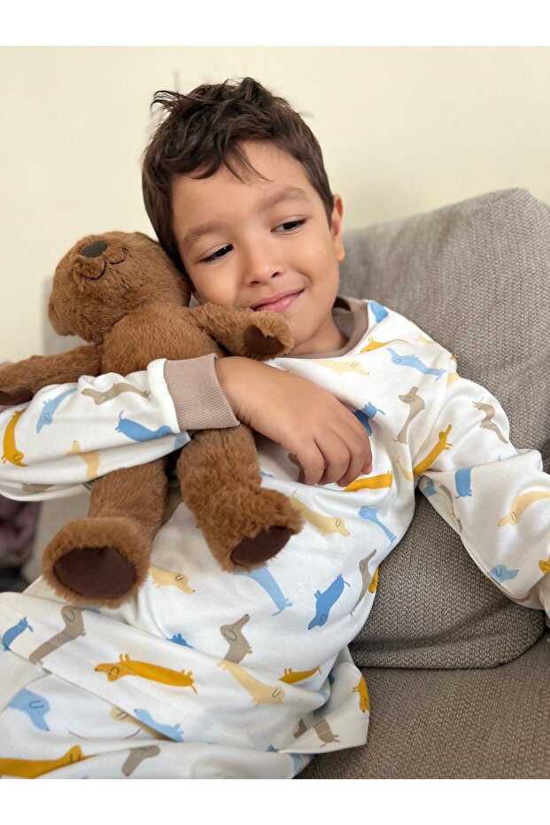 Modal Dog Pajama Set 2-10 Years