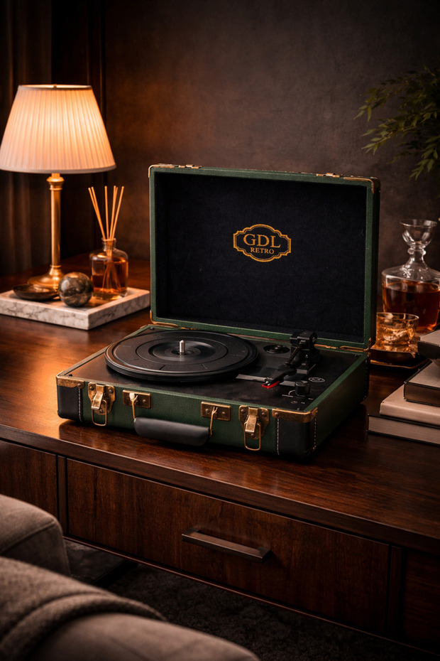 GDL Retro Çanta Pikap T317b Elite (BLUETOOTH-ŞARJLI-AUX-METAL IĞNELİ) "orijinal Ürün-2 Yıl Garantili"