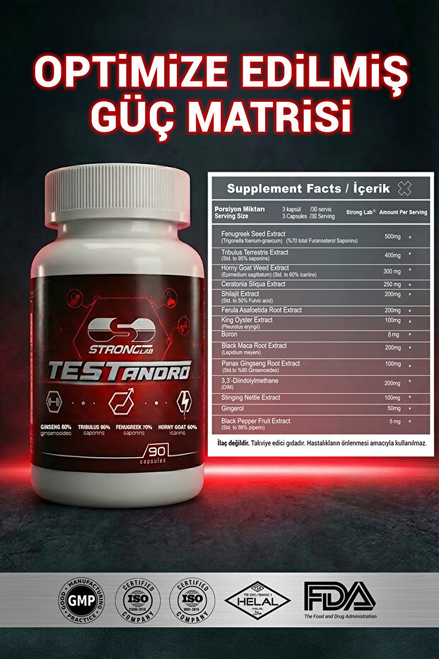 Stronglab Naturel Dörtlü Set - 3