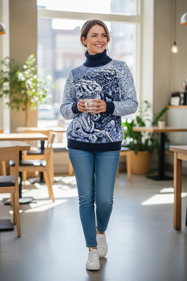 Kaşmir Yün Kazak - 3